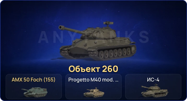Мир Танков — 15 Топов | Объект 260 