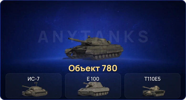 Мир Танков — 9 Топов | Объект 780 