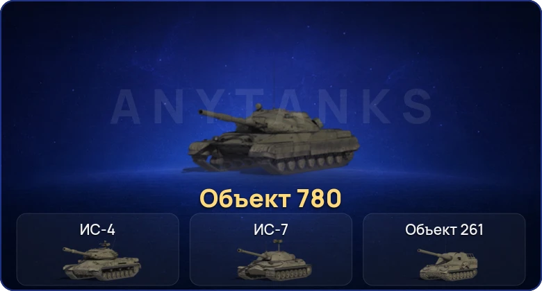 Мир Танков — 15 Топов | Объект 780 