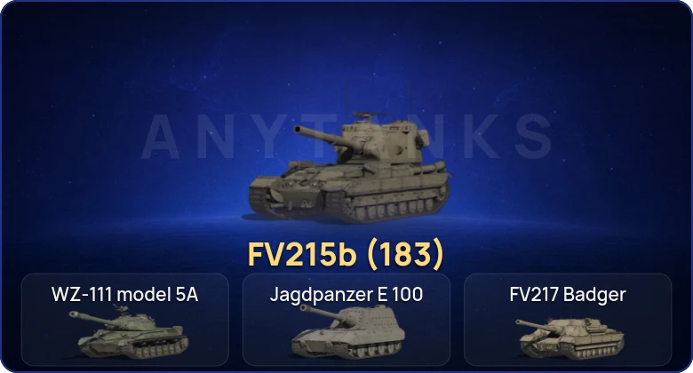 Мир Танков — 7 Топов | FV215b (183) 