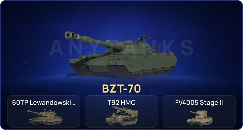 Мир Танков — 12 Топов | BZT-70 