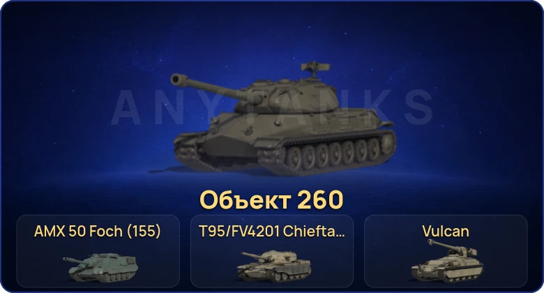 Мир Танков — 35 Топов | T95/FV4201 Chieftain | Объект 260 