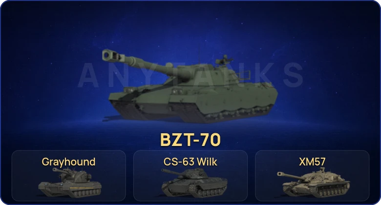 Мир Танков — 32 Топа | CS-63 Wilk | Cobra | Grayhound | BZT-70 
