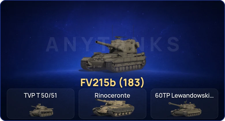 Мир Танков — 13 Топов | FV215b (183) 