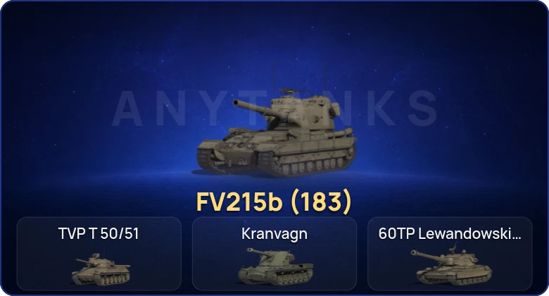 Мир Танков — 15 Топов | FV215b (183) 