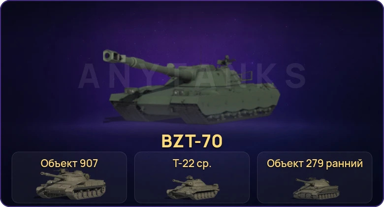Мир Танков — Неактив | 32 Топа | BZT-70 | Объект 279 ранний | Carro da Combattimento 45 t | VK 72.01 (K) 