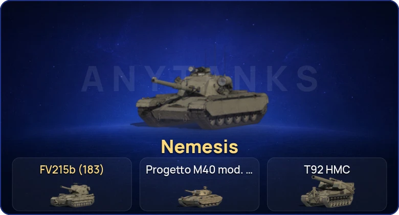 Мир Танков — 8 Топов | FV215b (183) | Nemesis 