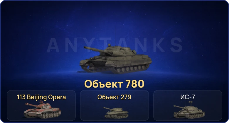 Мир Танков — 9 Топов | Объект 780 | Объект 279 