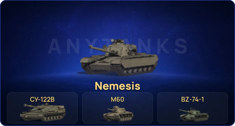 World of Tanks (RU) — 18 Топов | BZ-74-1 | Nemesis 