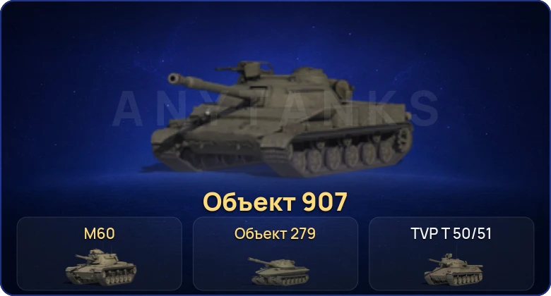 Мир Танков — 15 Топов | Объект 907 | Объект 279 