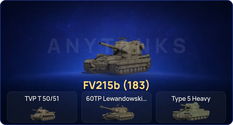 Мир Танков — 11 Топов | FV215b (183) 