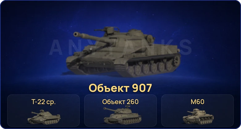 Мир Танков — 16 Топов | FV215b (183) | Объект 907 | Объект 260 | Т-22 ср. 