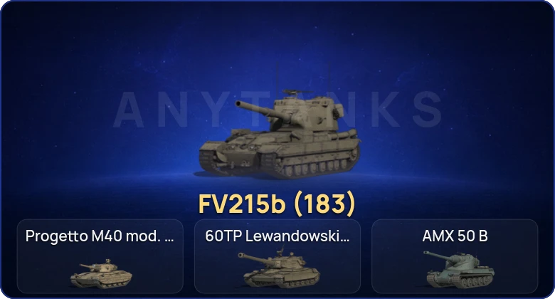 5 Топов | FV215b (183)  | Смена пароля