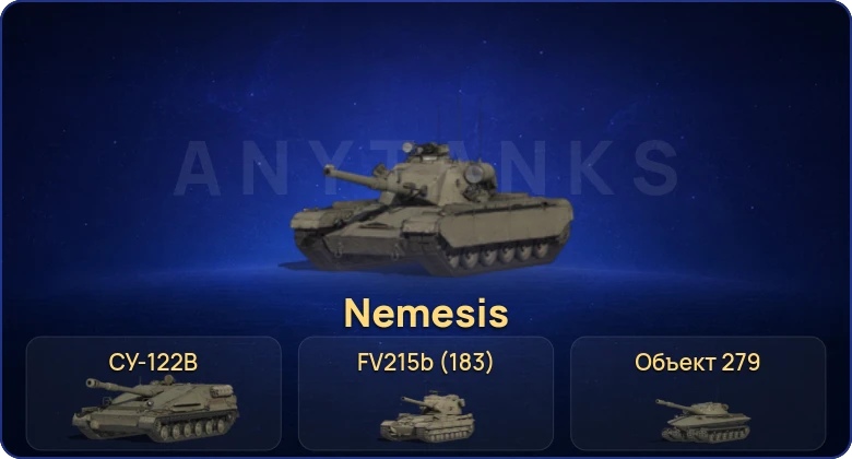 Мир Танков — 11 Топов | Nemesis | Объект 279 | FV215b (183) | Cobra 