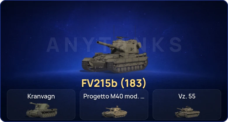 Мир Танков — 15 Топов | FV215b (183) 