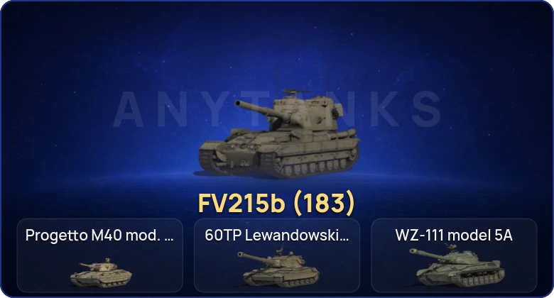 Мир Танков — 10 Топов | FV215b (183) 