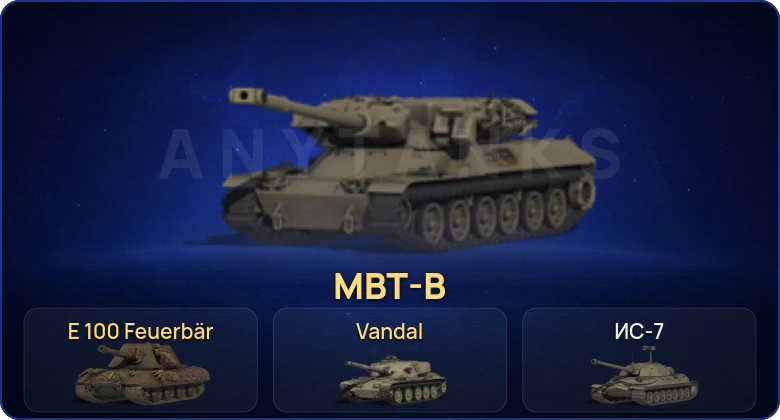 Мир Танков — 8 Топов | MBT-B 