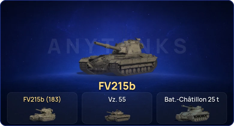 Мир Танков — 15 Топов | FV215b (183) 