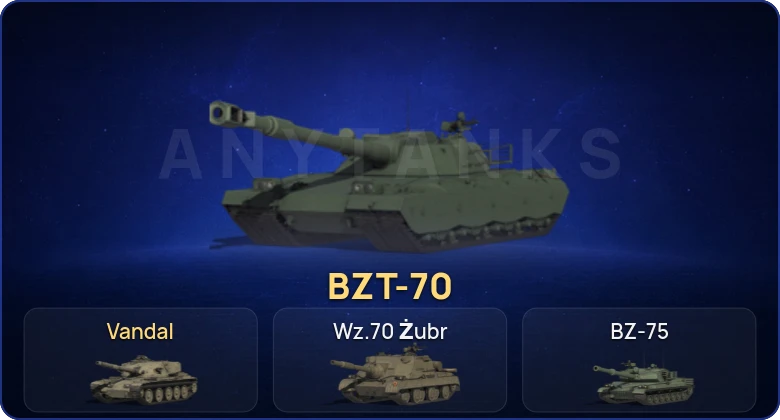 Мир Танков — 6 Топов | BZT-70 
