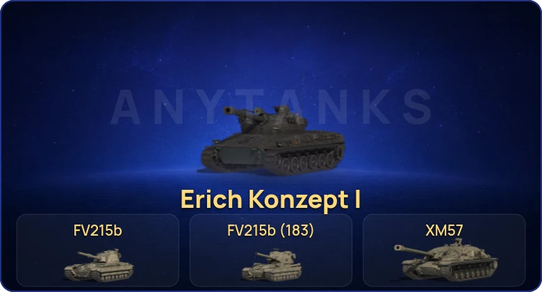 Мир Танков — 23 Топа | FV215b (183) | Erich Konzept I | Объект 279 | Champion 