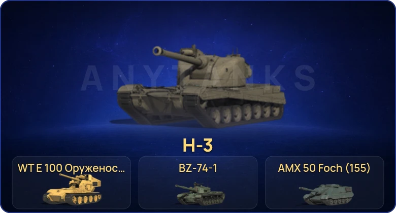 Мир Танков — 20 Топов | WT E 100 Оруженосец | BZ-74-1 | H-3 | Объект 279 