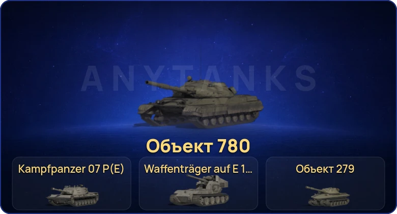Мир Танков — 12 Топов | Waffenträger auf E 100 | Kampfpanzer 07 P(E) | Объект 780 | Объект 279  | Смена пароля