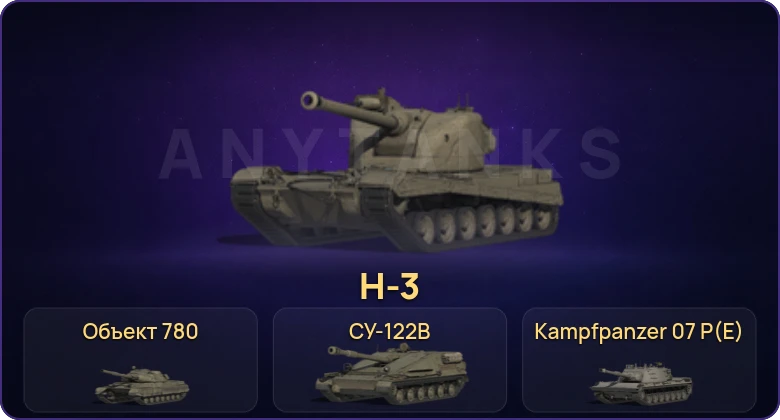 Мир Танков — Неактив | 15 Топов | Waffenträger auf E 100 | Kampfpanzer 07 P(E) | Объект 780 | BZ-176 