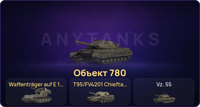 Мир Танков — Неактив | 13 Топов | Waffenträger auf E 100 | Объект 780 | T95/FV4201 Chieftain 