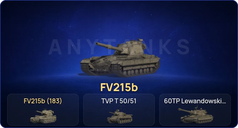 Мир Танков — 17 Топов | FV215b (183) 