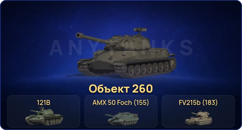Мир Танков — 13 Топов | Объект 260 | FV215b (183) 
