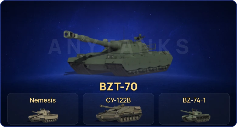 Мир Танков — 23 Топа | BZ-74-1 | Nemesis | BZT-70 | FV215b (183) 