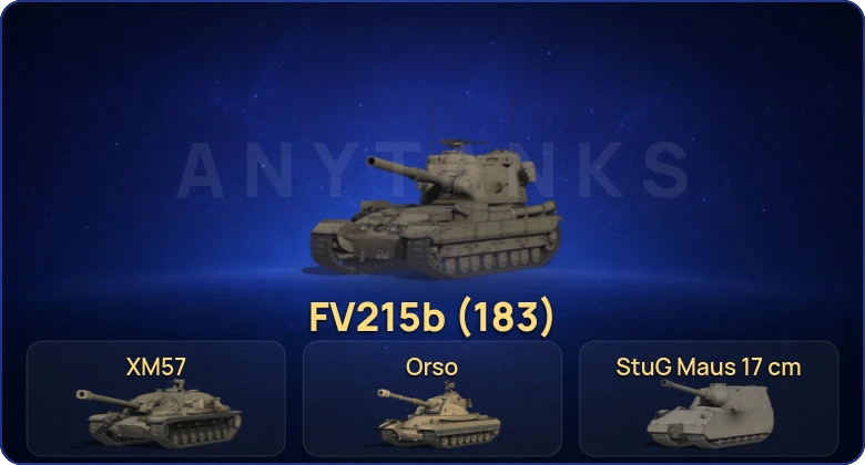 Мир Танков — 15 Топов | FV215b (183) 