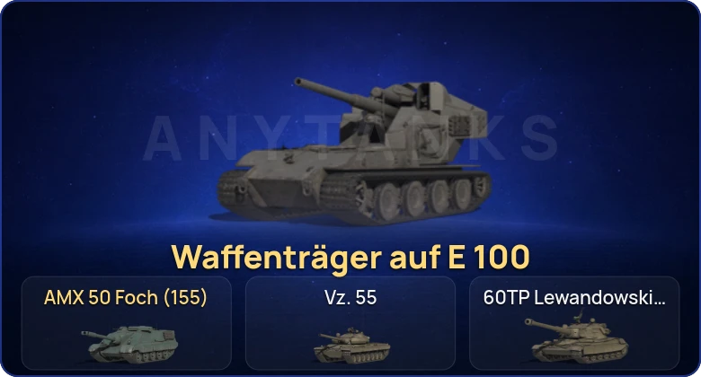 World of Tanks (RU) — 14 Топов | Waffenträger auf E 100 