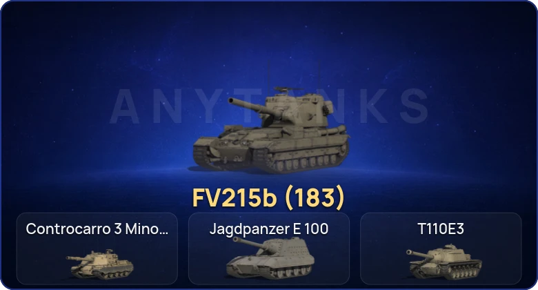 Мир Танков — 6 Топов | FV215b (183) 