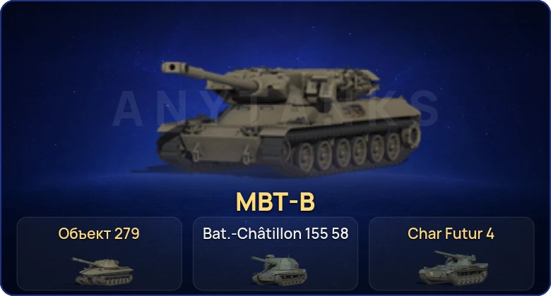 Мир Танков — 3 Топа | Объект 279 | MBT-B 
