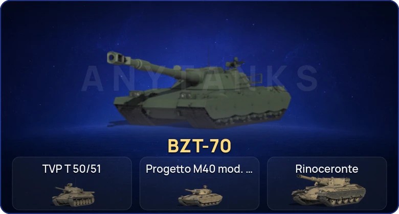 World of Tanks (RU) — 15 Топов | BZT-70 