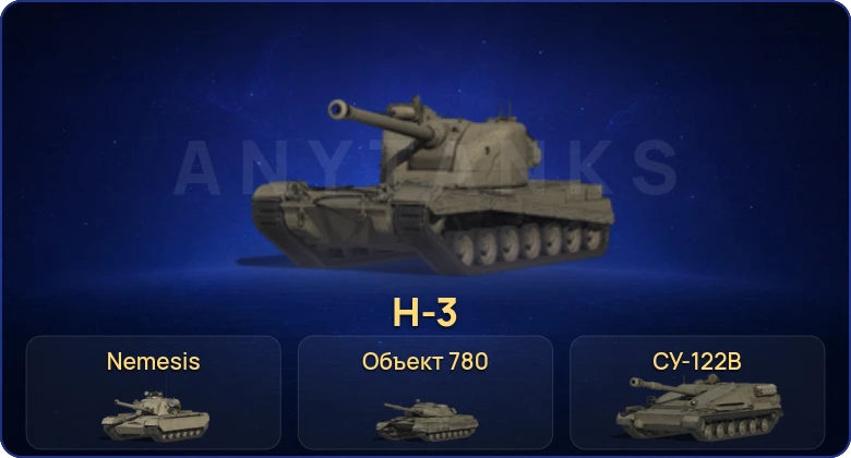 World of Tanks (RU) — 25 Топов | Объект 780 | BZ-74-1 | H-3 | Nemesis 