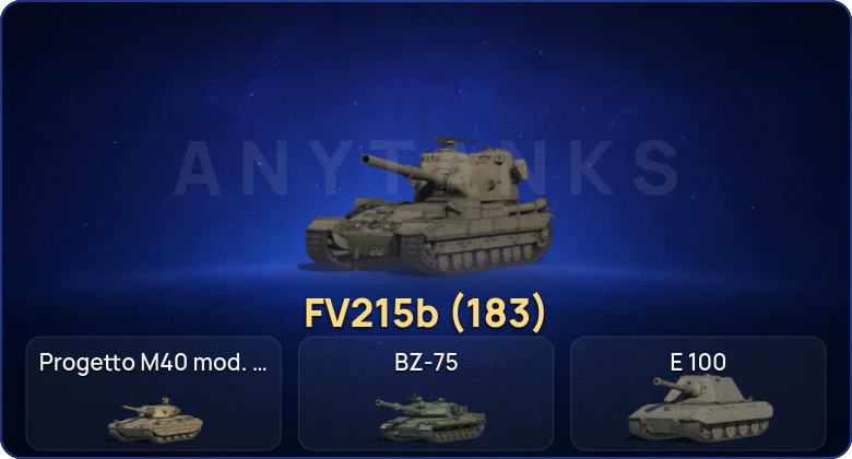 World of Tanks (RU) — 8 Топов | FV215b (183) 