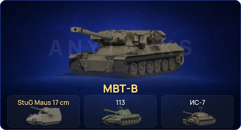 Мир Танков — 8 Топов | MBT-B 