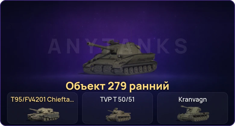 Мир Танков — Неактив | 31 Топ | T95/FV4201 Chieftain | Объект 279 ранний 