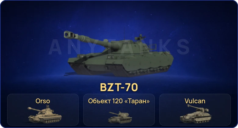 Мир Танков — 14 Топов | Cobra | BZT-70 